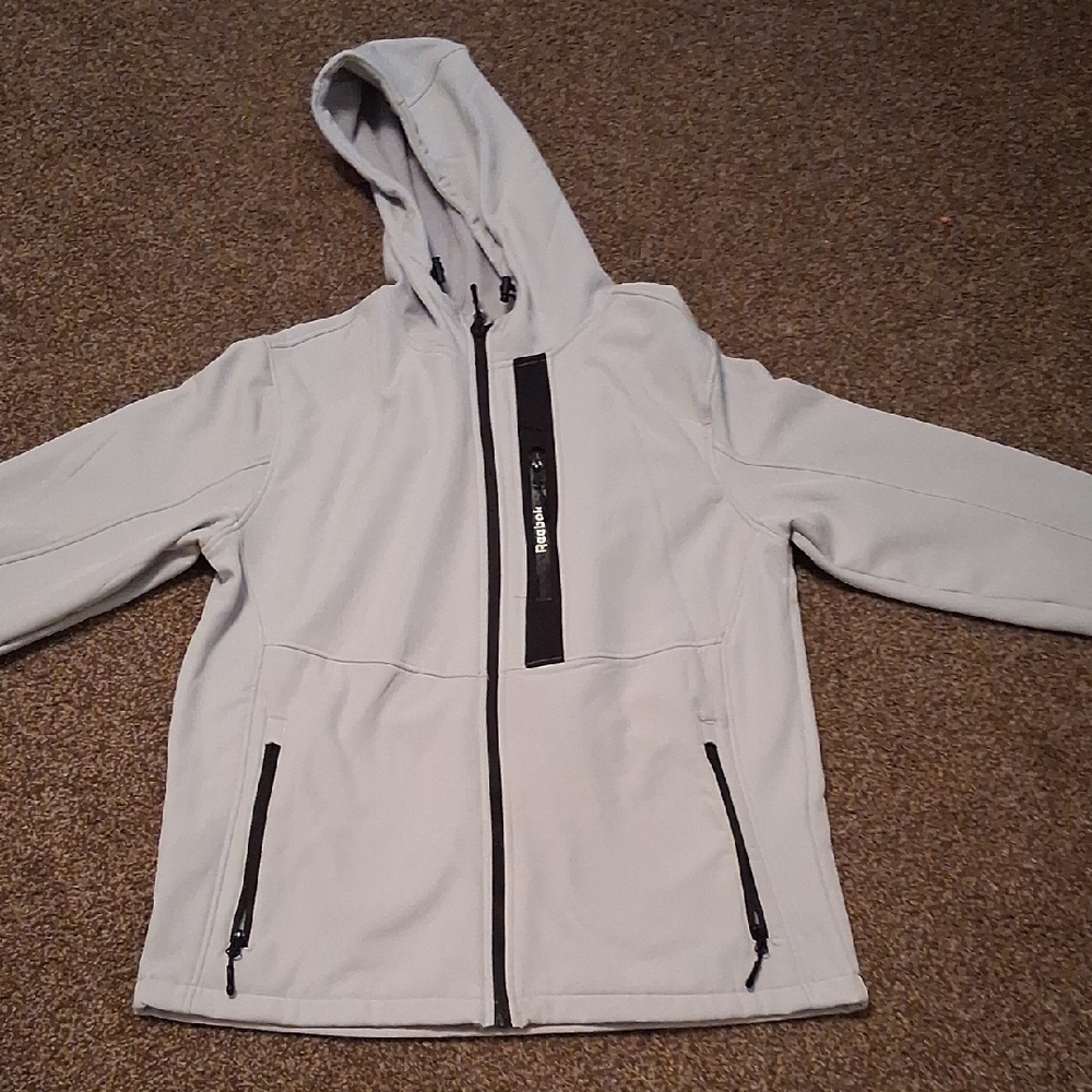 Reebok Gray Hooded Jacket